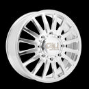 20x8.25 Cali Off-Road Summit Dually Polished/Milled  8x165.1 ET115 wheel