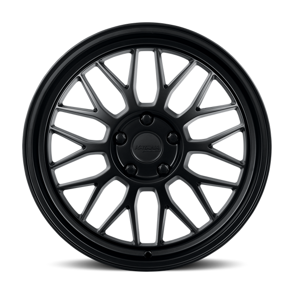 18x8 Katana KR06 Matte Black Wheel 5x112 ET40 CB66.6