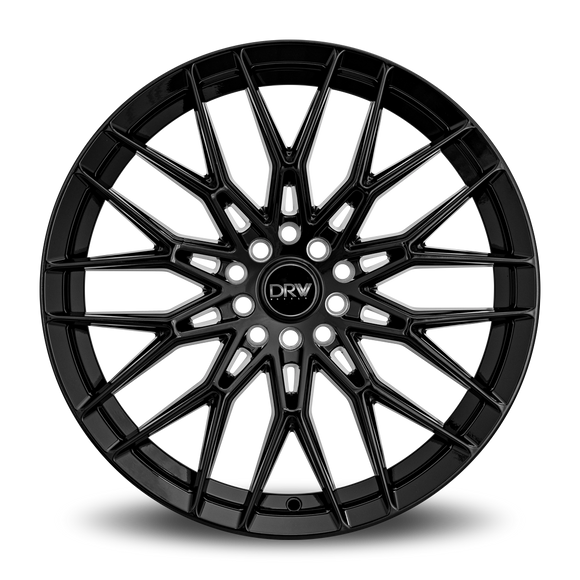 18x8 DRW Tuner D21 Gloss Black 5x100/114.3 ET38 wheel/rim