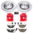 PowerStop Z23 Daily Driver Carbon-Fiber Ceramic Pads Drilled & Slotted Rotor & C