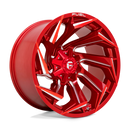 22x12 Fuel Off-Road D754 Reaction Candy Red Milled 8x170 ET-44 CB125.1 Wheel Rim