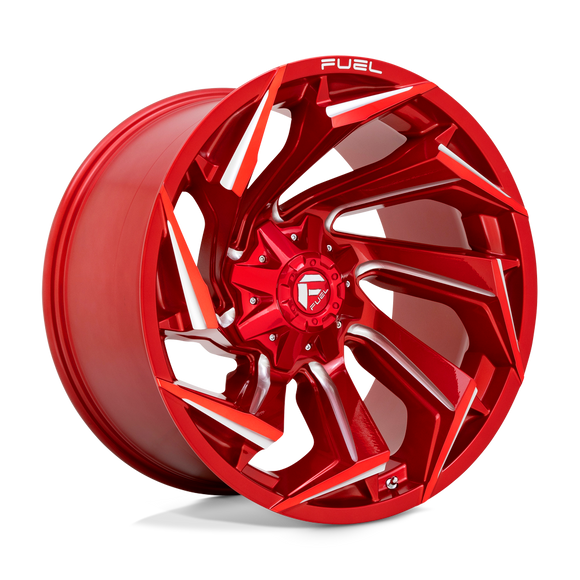 22x12 Fuel Off-Road D754 Reaction Candy Red Milled 8x170 ET-44 CB125.1 Wheel Rim
