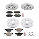 PowerStop Z23 Daily Driver Carbon-Fiber Ceramic Brake Pad and Drilled & Slotted