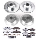 PowerStop Z26 Street Performance Ceramic Brake Pad and Drilled & Slotted Rotor K