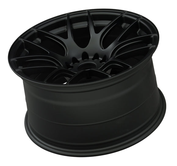17x7 XXR 530 Flat Black 4x100 ET35 CB73 Wheel