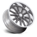 20X8 US Mag UC145 Rambler 6 Matte Gunmetal 6x139.7 ET1 Wheel Rim