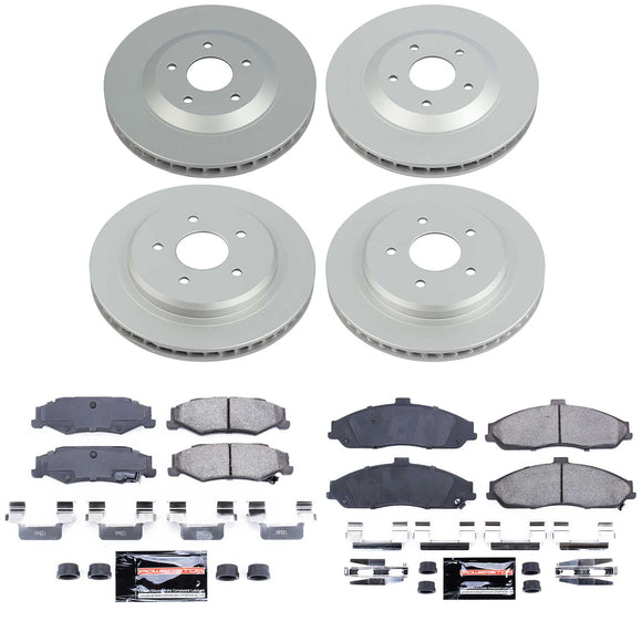 Z23 Daily Driver Premium Carbon-Fiber Ceramic Brake Pad and Fully Coated Rotor K