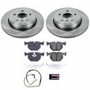PowerStop OE Stock Replacement Low-Dust Ceramic Brake Pad and Rotor Kit