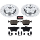 PowerStop Z23 Daily Driver Carbon-Fiber Ceramic Brake Pad and Drilled & Slotted