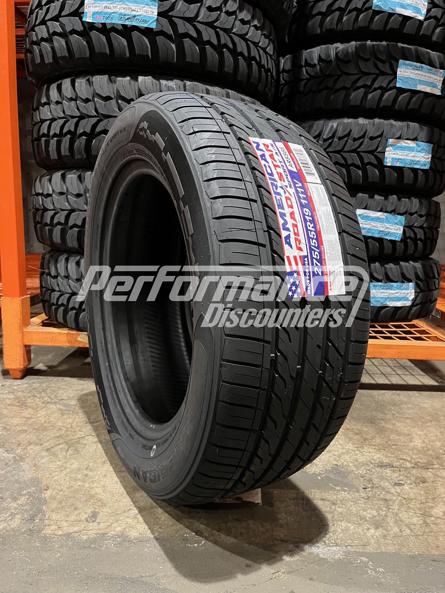 American Roadstar Sport AS Tire(s) 275/55R19 111V SL BSW 275 55 19 2755519