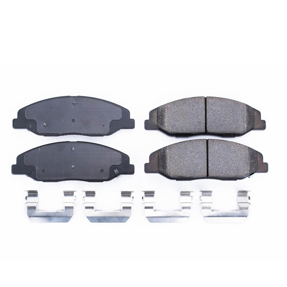 PowerStop Z17 Evolution Ceramic Brake Pads With Hardware