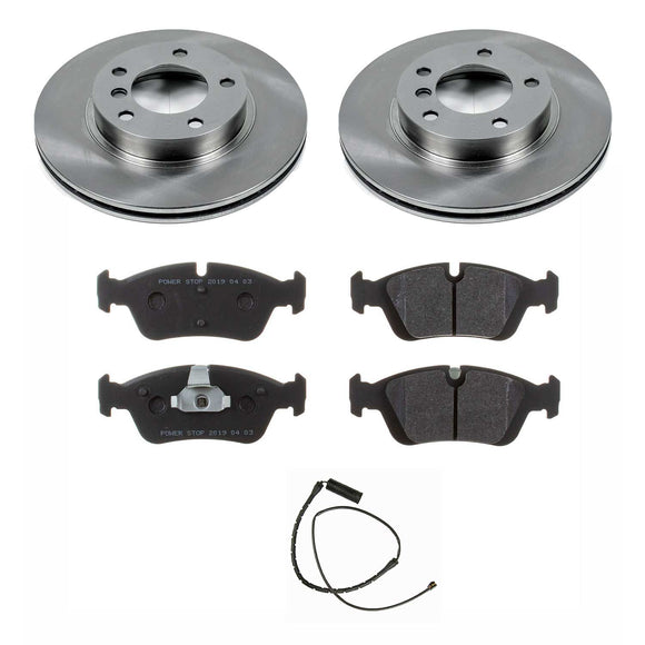 PowerStop Track Day Spec High-Performance Brake Pad and Rotor Kit