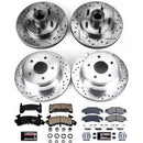 PowerStop Z23 Daily Driver Carbon-Fiber Ceramic Brake Pad and Drilled & Slotted
