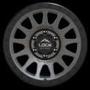 20x10 Lock Off-Road Yosemite Gray Black Ring 6x139.7 6x5.5 ET-18 Wheel-2