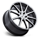 20X9 TSW TW004 Canard Gloss Black W/ Machined Face 5x112 ET20 Wheel Rim