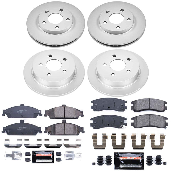 Z23 Daily Driver Premium Carbon-Fiber Ceramic Brake Pad and Fully Coated Rotor K