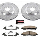 PowerStop Z26 Street Performance Ceramic Brake Pad and Drilled & Slotted Rotor K