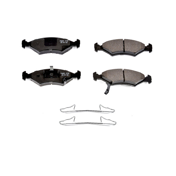 PowerStop Z17 Evolution Ceramic Brake Pads With Hardware