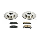 PowerStop OE Stock Replacement Low-Dust Ceramic Brake Pad and Rotor Kit