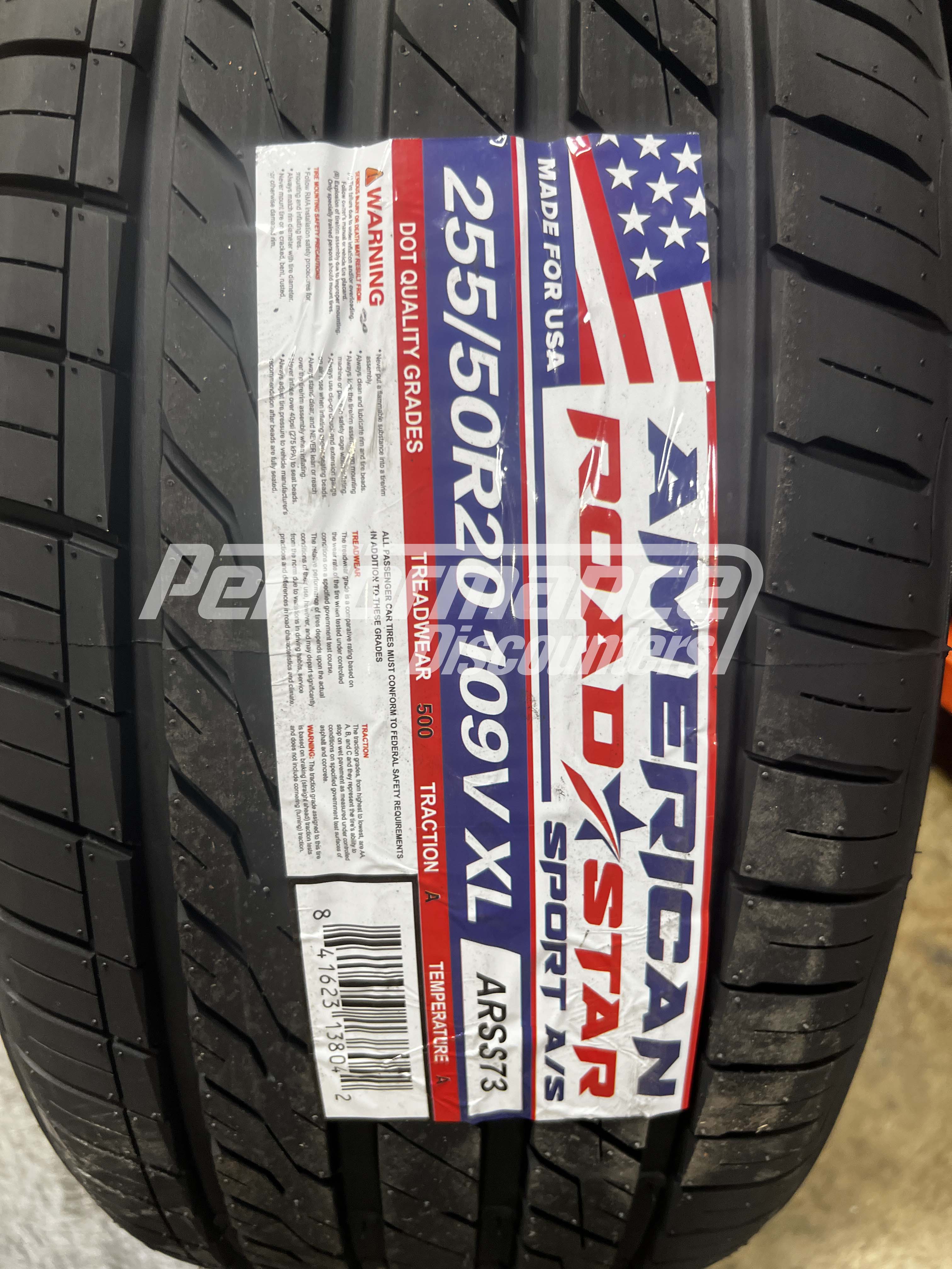 American Roadstar Sport AS Tire(s) 255/50R20 109V SL BSW 255 50 20 2555020