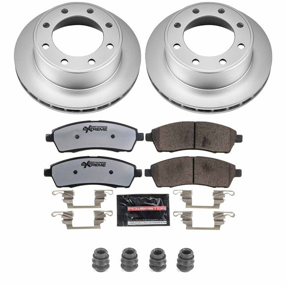 Z36 Truck & Tow Premium Carbon-Fiber Ceramic Brake Pad and Fully Coated Rotor Ki