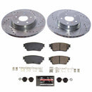 PowerStop Z23 Daily Driver Carbon-Fiber Ceramic Brake Pad and Drilled & Slotted
