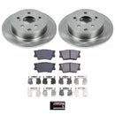 PowerStop OE Stock Replacement Low-Dust Ceramic Brake Pad and Rotor Kit