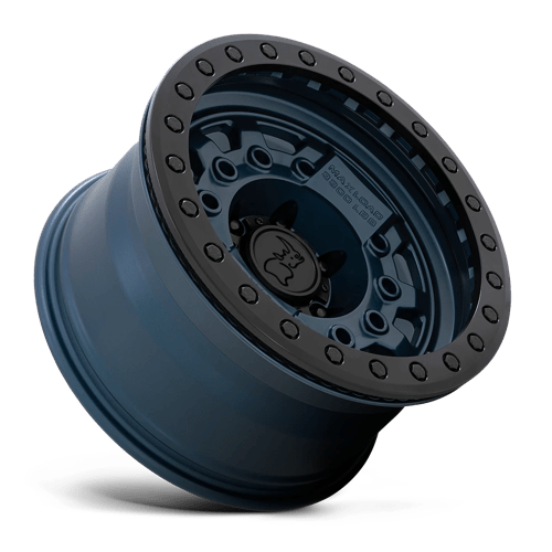 17X8.5 Black Rhino AVENGER Beadlock N-BLU BLK-HDW 6X139.7 ET0 wheel/rim
