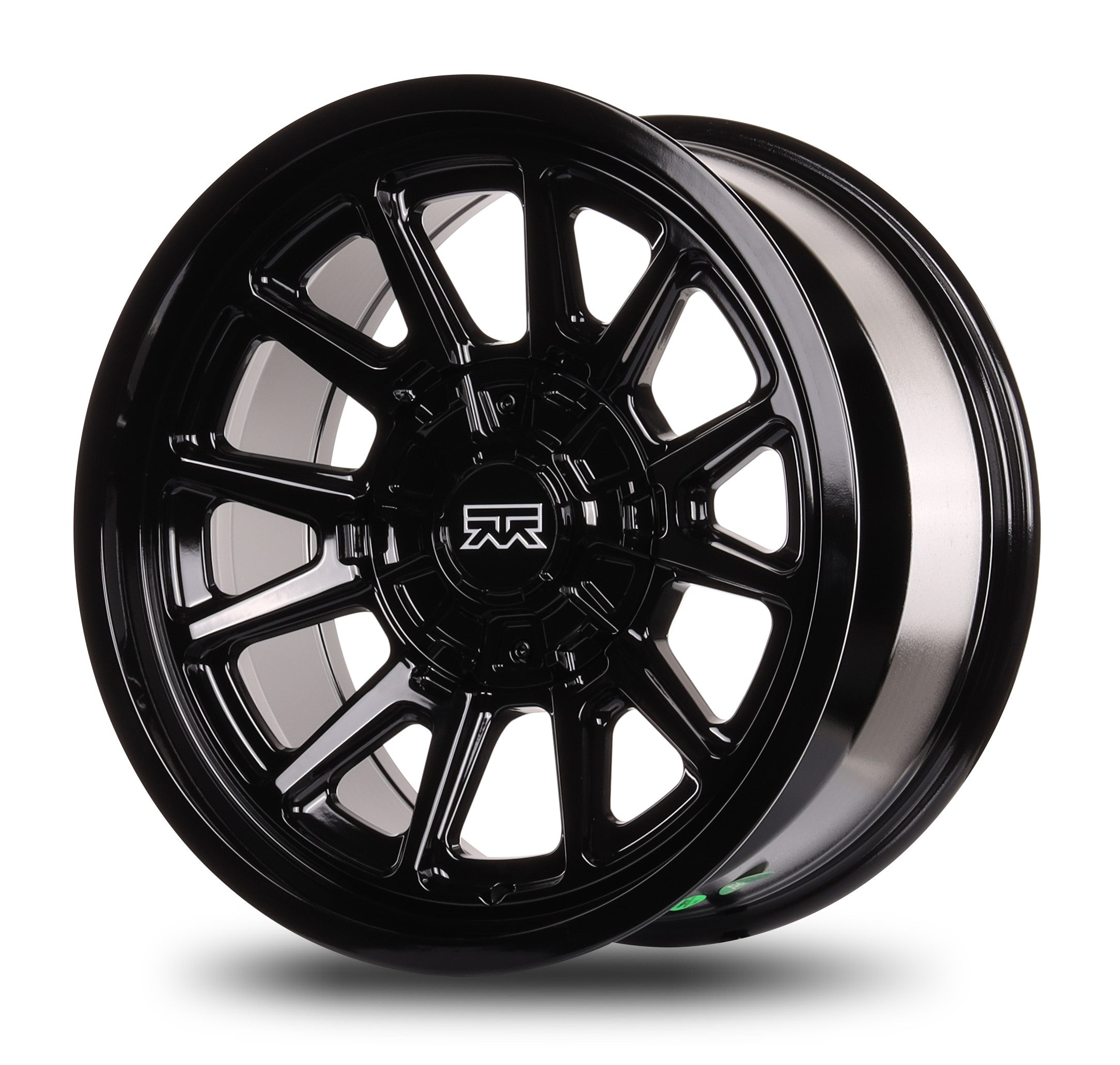 18x9 Mudder Trucker MT706 Detox Black 5x127 5x5 5x139.7 5x5.5 ET-12 Wheel