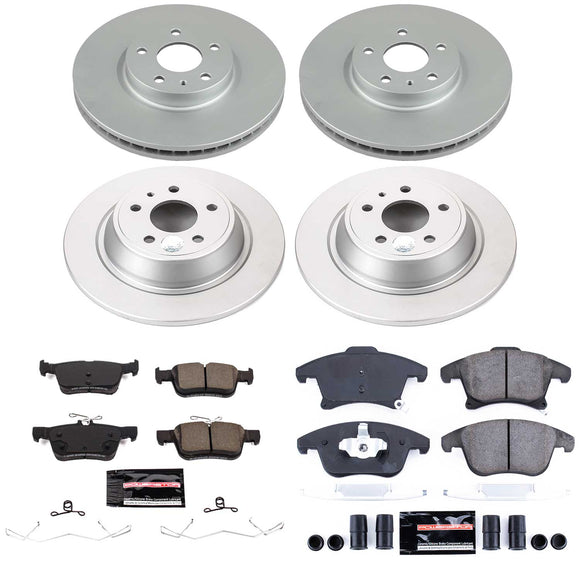 Z23 Daily Driver Premium Carbon-Fiber Ceramic Brake Pad and Fully Coated Rotor K