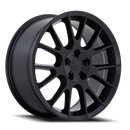 20x9 AME AR948 Satin Black 5X112 35 6.38 74.1 Wheel/Rim