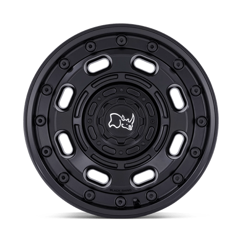 17X8 Black Rhino BR007 Atlas Matte Black 4X108 ET38 CB63.36 Wheel Rim