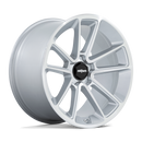 22X12 Rotiform 1PC R192 BTL Silver 5X120 ET15 Wheel Rim