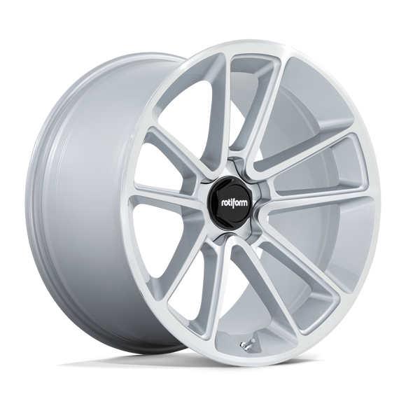 22X12 Rotiform 1PC R192 BTL Silver 5X120 ET15 Wheel Rim