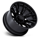 22x10 Fuel Off-Road FC402 Catalyst Matte Black Black Lip 8x165.1 ET-18 Wheel
