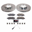 PowerStop Z23 Daily Driver Carbon-Fiber Ceramic Brake Pad and Drilled & Slotted