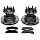 PowerStop Z23 Daily Driver Carbon-Fiber Ceramic Brake Pad and Drilled & Slotted