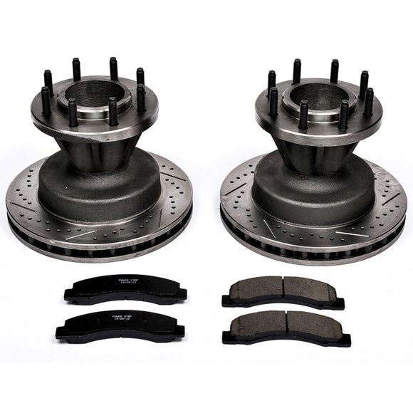 PowerStop Z23 Daily Driver Carbon-Fiber Ceramic Brake Pad and Drilled & Slotted