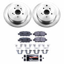 PowerStop Track Day Spec High-Performance Brake Pad and Rotor Kit