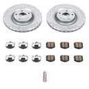 PowerStop Z26 Street Performance Ceramic Brake Pad and Drilled & Slotted Rotor K