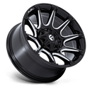 22x12 Fuel Off-Road FC880 Super C Gloss Black Milled 6x135 ET-44 CB106.1 Wheel