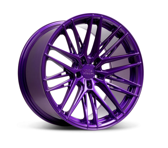 18x8.5 XXR 582 Purple Wheel 5x4.5 ET35 CB73.1