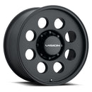 20X12 Vision Midway Satin Black 8x165.1 8x6.5 ET-44 Wheel Rim