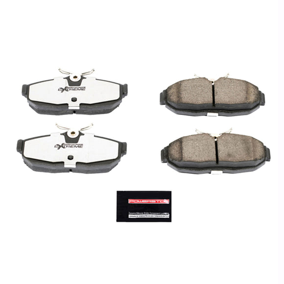 PowerStop Z26 Street Performance Carbon-Fiber Ceramic Brake Pads With Hardware