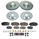 PowerStop Z23 Daily Driver Carbon-Fiber Ceramic Brake Pad and Drilled & Slotted