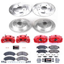 PowerStop Z23 Daily Driver Carbon-Fiber Ceramic Pads Drilled & Slotted Rotor & C