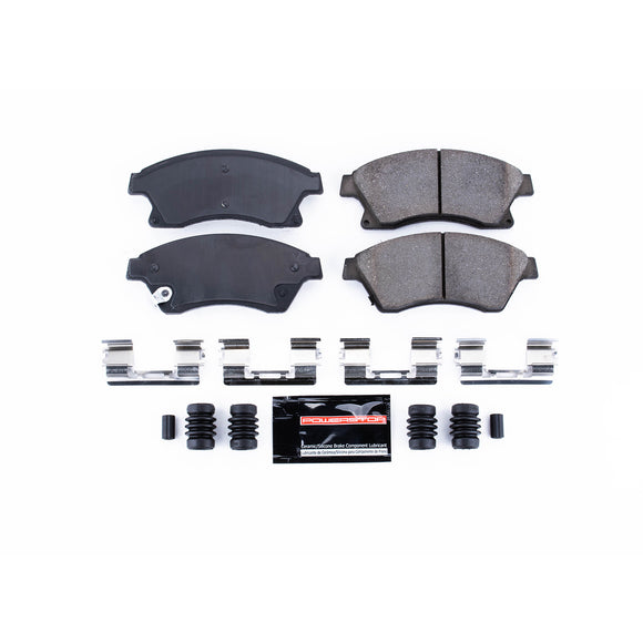 PowerStop Z23 Evolution Sport Carbon-Fiber Brake Pads With Hardware