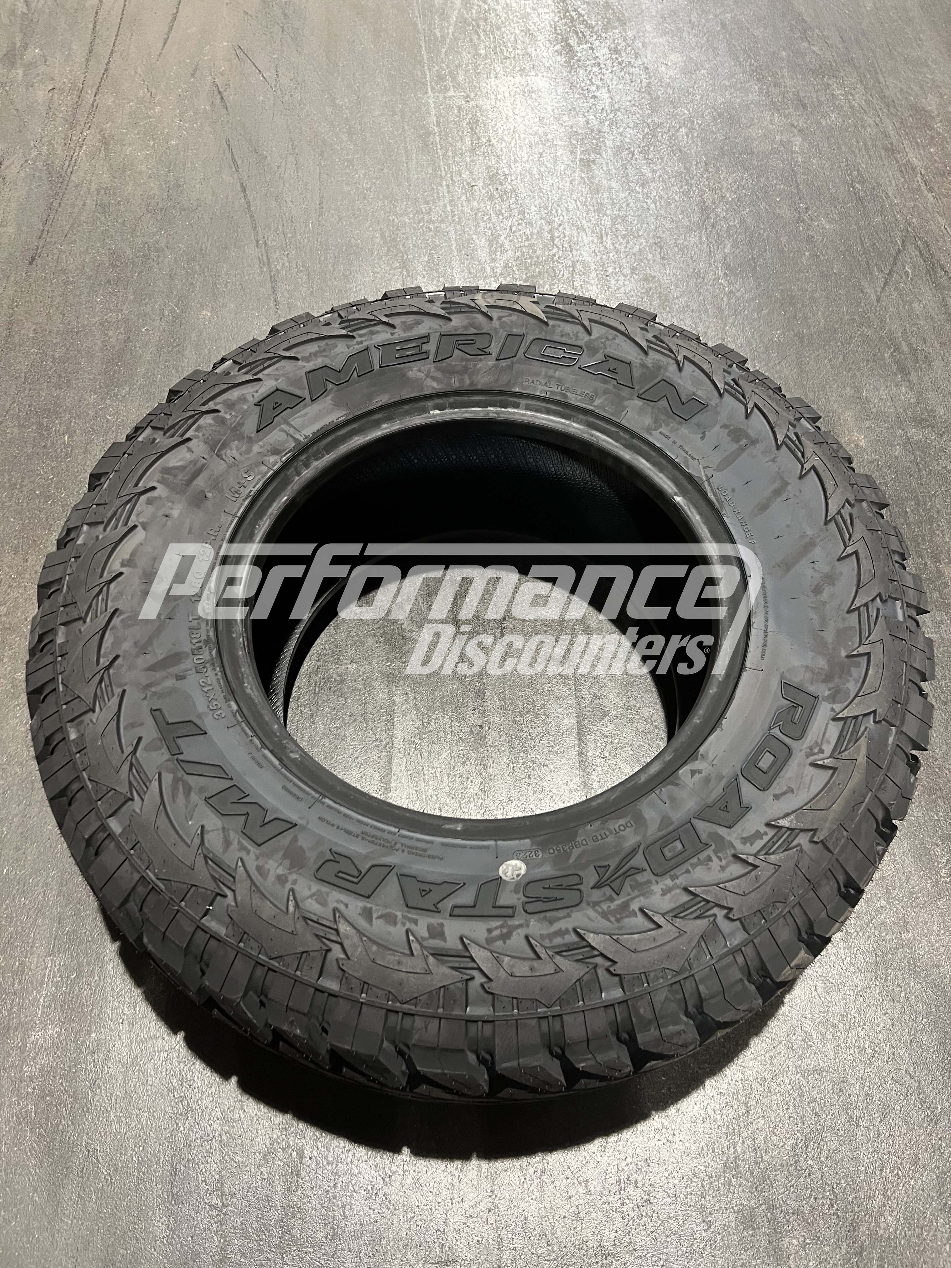 American Roadstar M/T Tire(s) 35X12.50R18 128Q LRF 35 12.50 18 3512.5018