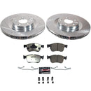 PowerStop Z36 Carbon-Fiber Ceramic Brake Pad with Drilled and Slotted Rotor Kit