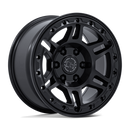 17x8.5 Black Rhino BR039 Vanguard Matte Black 6x130 ET25 CB84.1 Wheel Rim